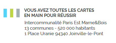 13 communes - 510 000 habitants
